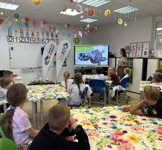 Šiaulių regiono atliekų tvarkymo centro dėmesys vaikų švietimui